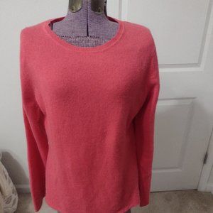 Hot Pink 100% Cashmere Sweater